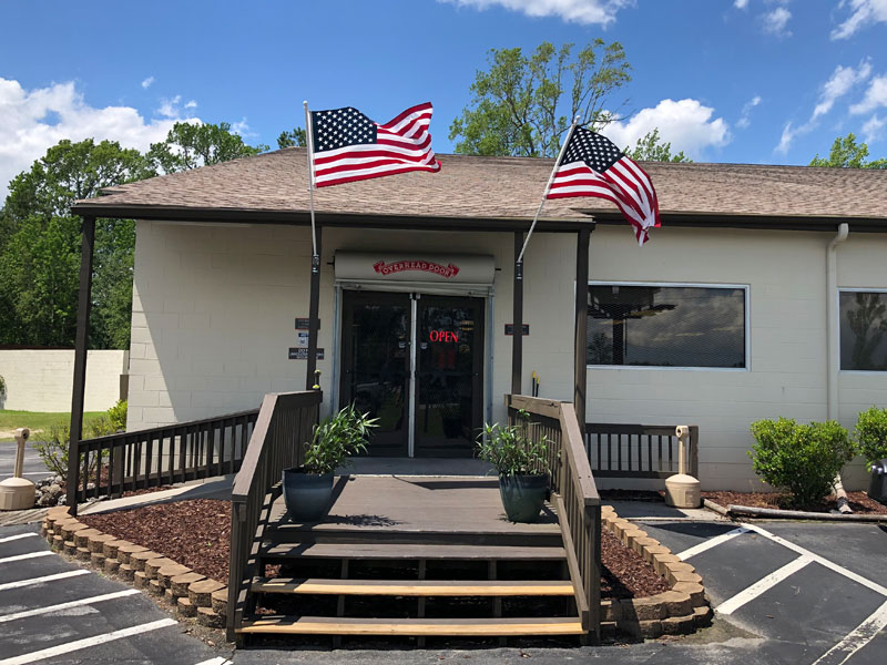 Sportsmans Lodge Front Door